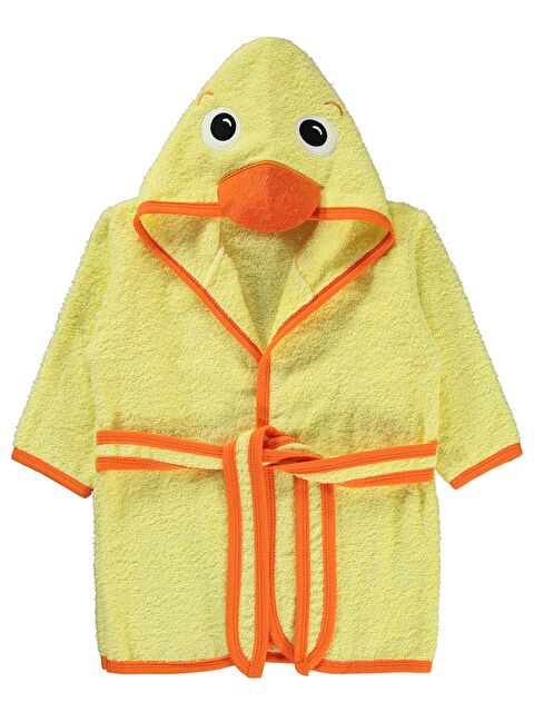 Civil Baby Ördek 0-24 Ay Bornoz - Sarı Standart - S000509338-20072