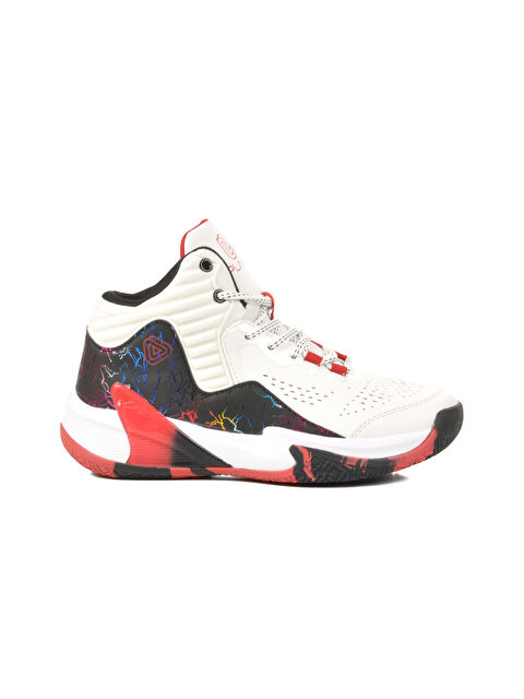 Playup Beyaz Unisex Basketbol Ayakkabısı GS-251-522 G - S000378491-20063