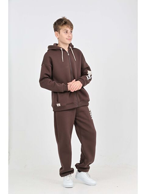 Toontoykids Erkek Çocuk Kolu Baskılı Eşofman Takım - S000448537-19413