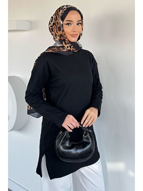 Julude Fitilli Kadın Tesettür Tunik - S000491633-19351