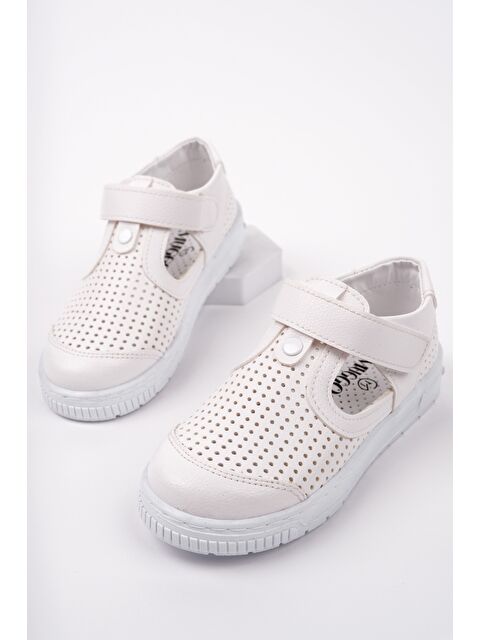 Muggo PEPE Cırtlı Delikli Günlük Hafif Taban Unisex Çocuk Ayakkabı - S000351840-20063