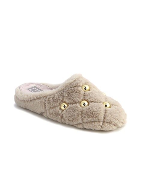 Macarena Kadın Terlik/ Panduf ( Ev ) ANAIS34-MK GROSETO Beige - S000519403-19928