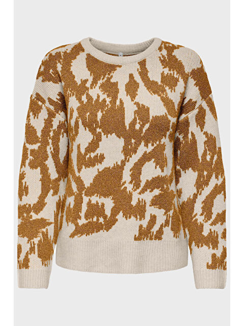 Only Onlgigi Pamuklu Regular Fit Bisiklet Yaka Kazak 15353238 - S000485327-37315