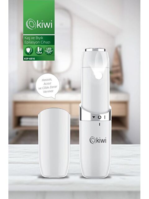 Kiwi Kep-6816 Kaş, Yüz, Hassas Bölgeler İçin Otomatik Işıklı Cımbız - S000391624-20063