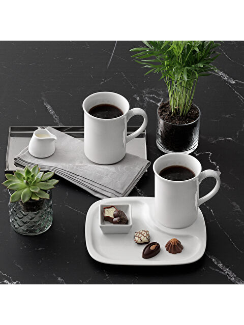 GÜRAL PORSELEN Güral 2 Adet 300 Cc Mug Bardak - S000486502-37646