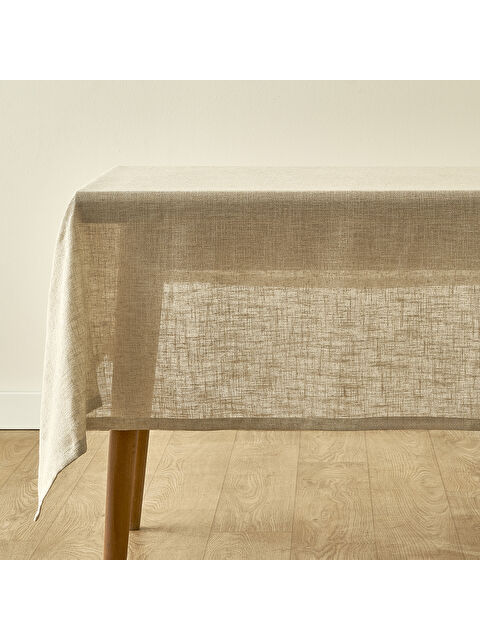 Bella Maison Miva Simli Masa Örtüsü Gold (150x250 cm) - S000486529-20076