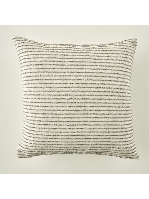 Bella Maison Bianca Dolgulu Dekoratif Yastık Gri (43x43 cm) - S000486537-20600