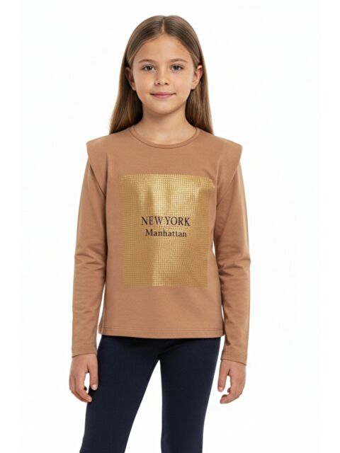 Toontoykids Kız Çocuk Baskılı Tişört