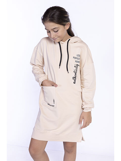 Toontoykids Kız Çocuk Baskılı Elbise - S000419556-19928