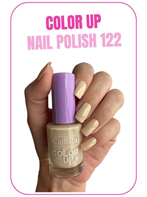 Callista Color Up Nail Polish Oje 122 Oatmeal - Nude - S000195971-26411