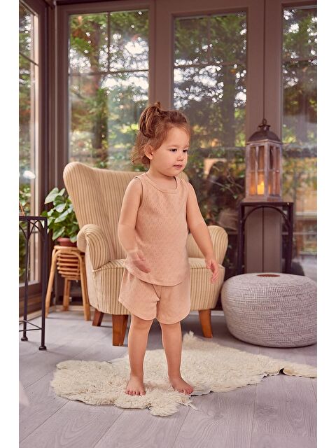 ZEYLAND Kız Çocuk Atlet Ve Şort Pijama Takımı - S000315212-24085