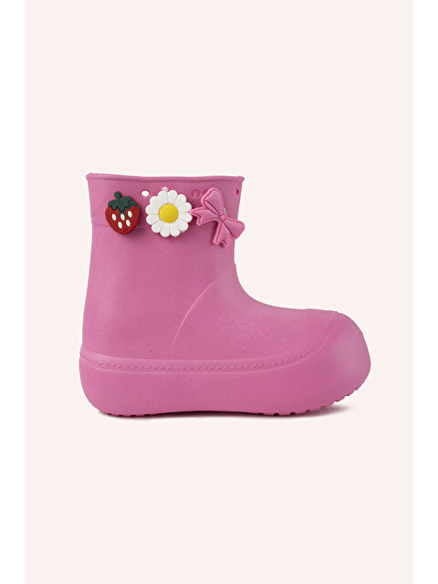 Panço Kız Çocuk Aksesuarlı Pembe Yağmur Botu - S000514283-20024