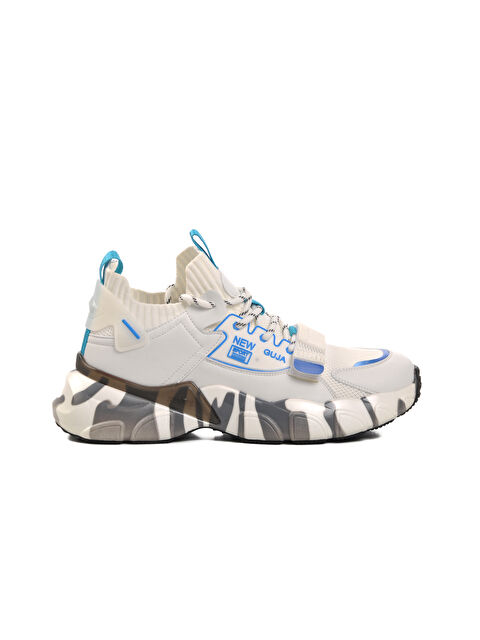 Guja Beyaz Erkek Sneaker 24K573 - S000293339-20063