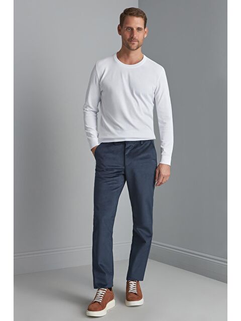igs Erkek Lacivert  / Rahat Kalıp Pantolon - S000490473-21164