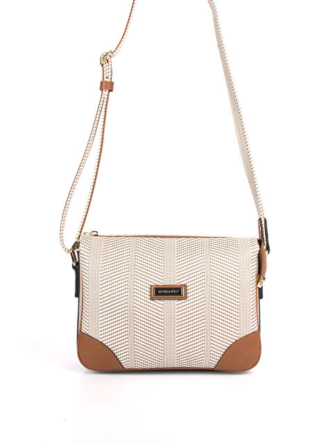 Silver Polo Kadın Çapraz Çanta 784-33917 SILVER POLO ÇAPRAZ BAYAN ÇANTASI M132 BEJ-MAT TABA - S000507349-19928