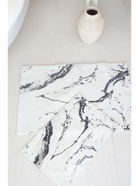 İrya Marmera 2'li Paspası 40X60+60X90 Koyu Gri - S000502878-29351