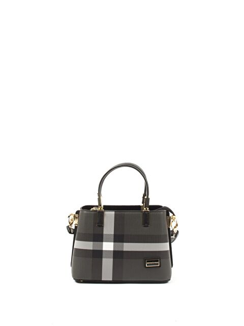 Silver Polo Kadın Omuz Çantası 987-34644 SILVER POLO BAYAN ÇANTASI MK129 SİYAH-MAT SİYAH - S000507355-19351