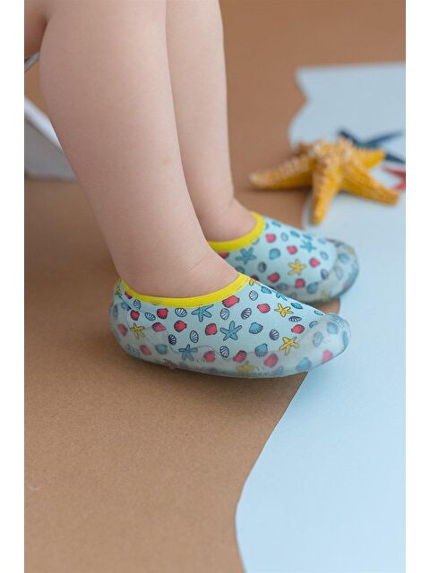 First Step Deniz Kabuğu Kız Çocuk Kaydırmaz Tabanlı Deniz Ayakkabısı - S000180139-18194