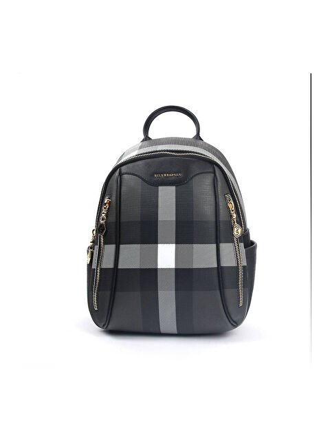 Silver Polo Kadın 906-33500 SIRT ÇANTASI M129 SİYAH-MAT SİYAH - S000507362-19351