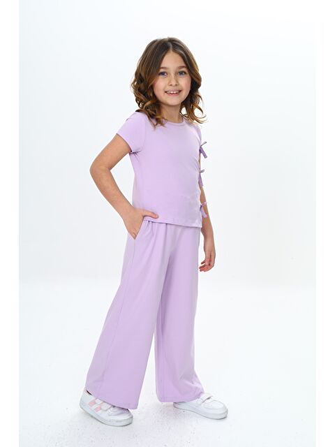 Toontoykids Kız Çocuk Fiyonk Detaylı Eşofman Takım - S000344776-19999