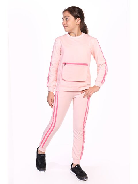 Toontoykids Kız Çocuk Garni Detaylı Eşofman Takım - S000374265-20020