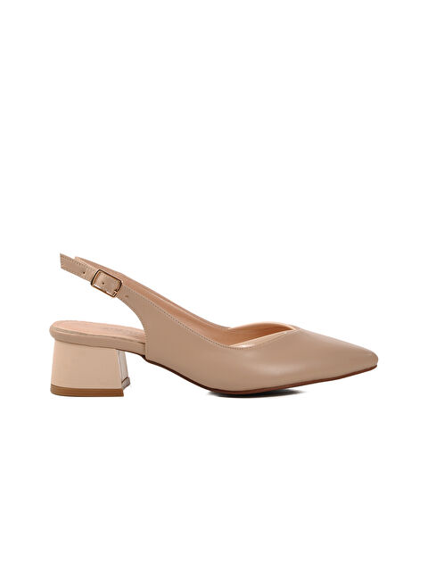 Ayakmod Bej Kadın Abiye Ayakkabı 357115 Z - S000343081-19927