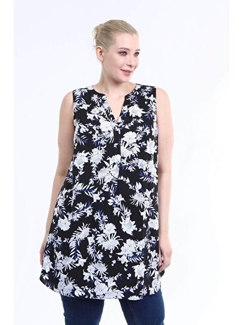 Mylinemoda Kolsuz V Yaka Bluz - S000239567-19351