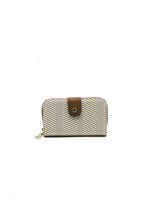 Silver Polo Kadın Cüzdan & Kartlık 882-33368 SILVER POLO BAYAN CÜZDAN M132 BEJ-MAT TABA - S000507378-19928