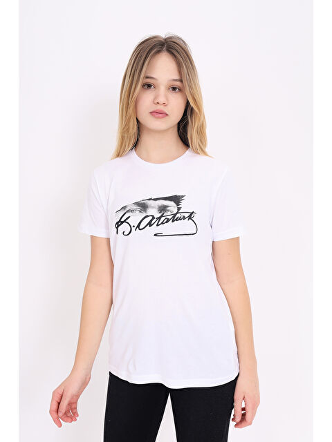 Toontoykids Çocuk Atatürk Baskılı Tişört - S000291417-20063