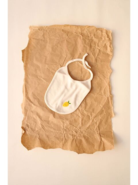 Oh La La Koala For Little Ones Limon Nakışlı Biyeli Bebek Önlüğü 0-3 Ay - S000517097-19966