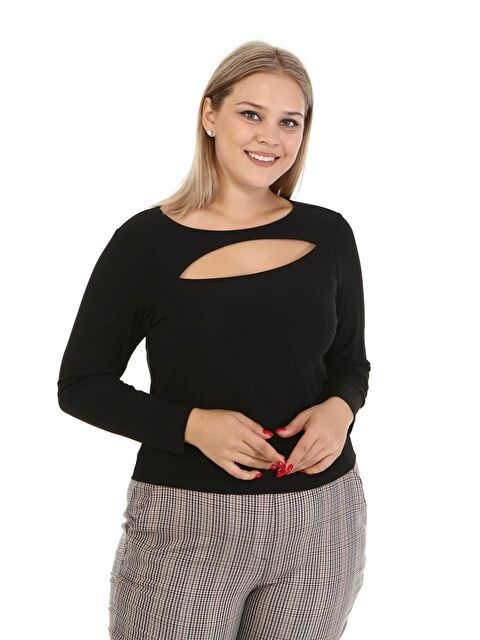 Mylinemoda Yaka Detaylı Bluz - S000239556-19351