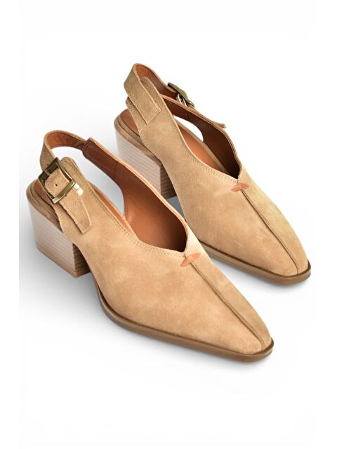 Fox Shoes Vizon Kadın Topuklu Ayakkabı Y654307302 - S000531855-26429