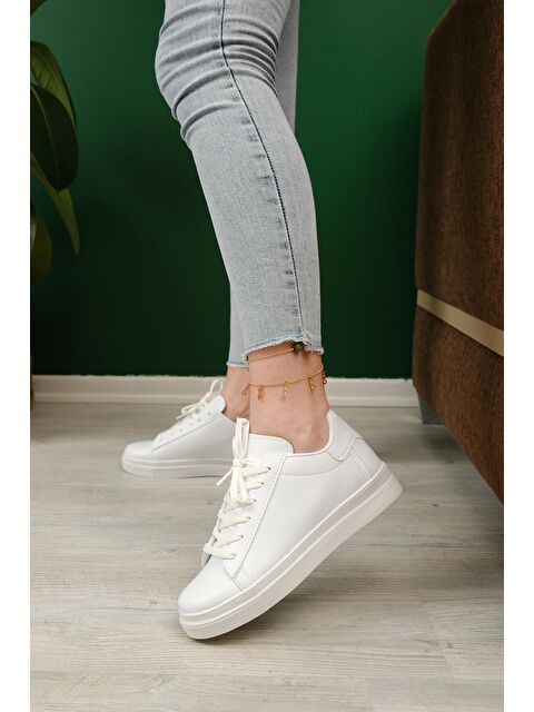 Oksit Erda Basic Bağcıklı Kadın Sneaker - S000128142-20063