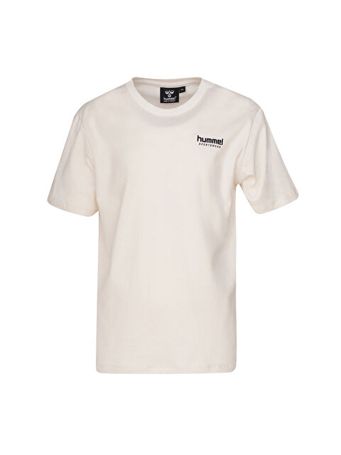 Hummel Anarosa Erkek Çocuk Ekru Yuvarlak Yaka Tişört - S000527332-19965