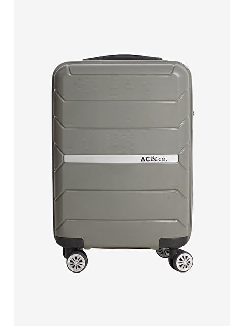 Altınyıldız Classics Erkek Gri Küçük Boy Valiz