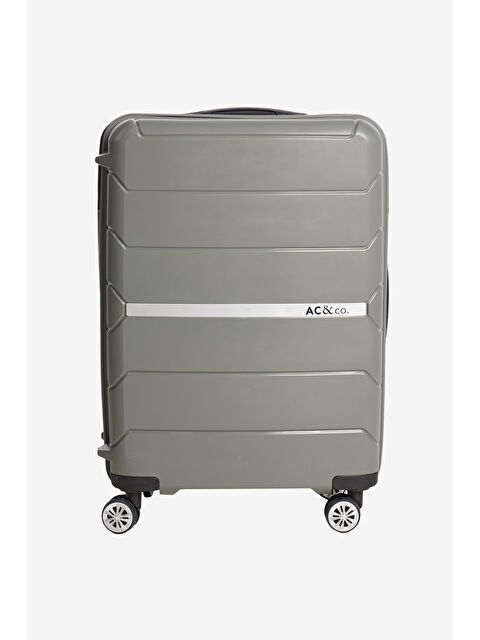 Altınyıldız Classics Erkek Gri Orta Boy Valiz