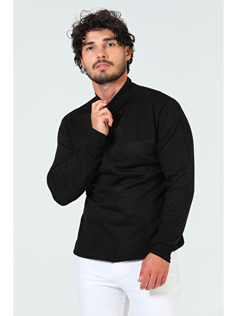 Mishar İtalia Erkek Yarım Balıkçı Yaka Triko Kazak - S000300693-19351