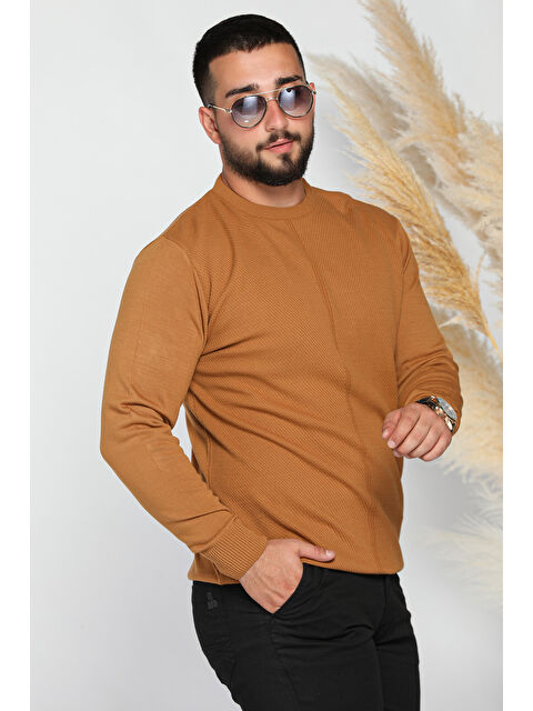 Mishar İtalia Erkek Bisiklet Yaka Triko Kazak - S000300728-4557