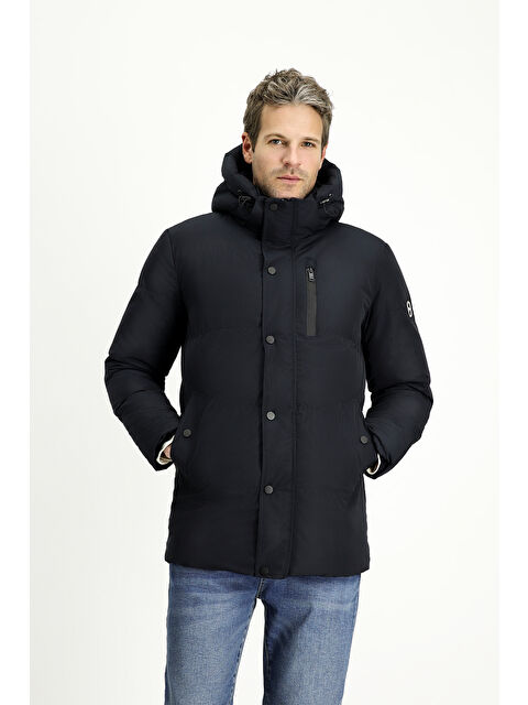 Kiğılı Kapüşonlu Spor Şişme Mont