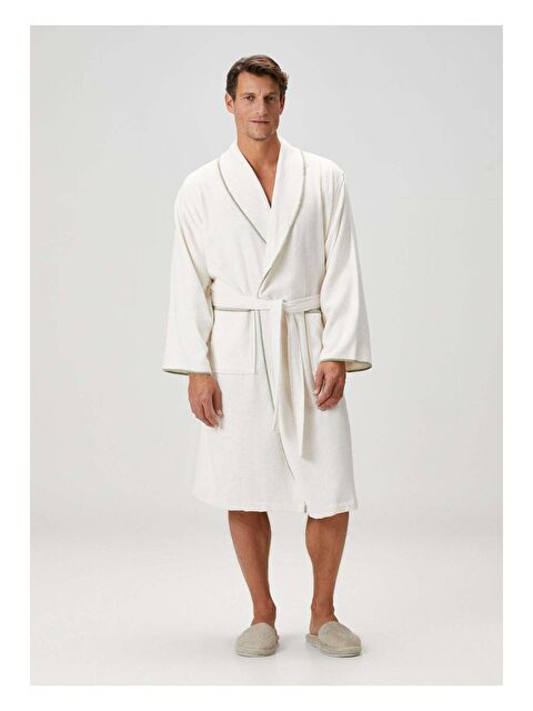 İrya Dolce Bambu Erkek Bornoz Yeşil - S000503609-18194