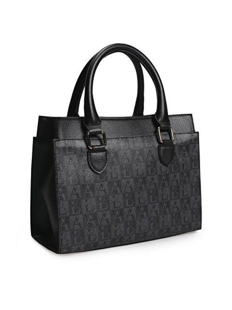 Lucky Bees Desenli Kadın El ve Omuz Çantası - S000114305-19351