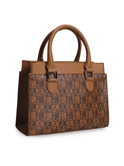 Lucky Bees Desenli Kadın El ve Omuz Çantası - S000114305-20077