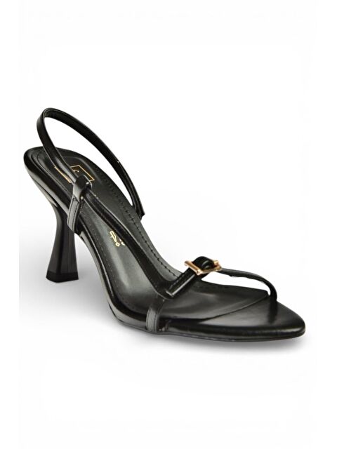 Fox Shoes Siyah Kadın Topuklu Ayakkabı Y518990109 - S000531939-19351
