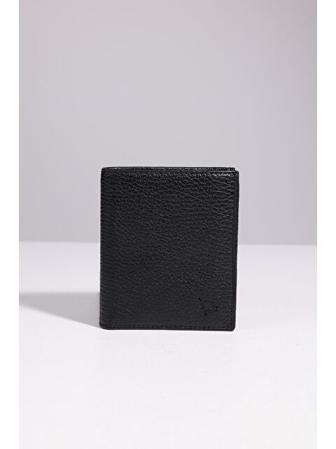 TUDORS Hakiki Deri Erkek Siyah Cüzdan - S000314031-19351