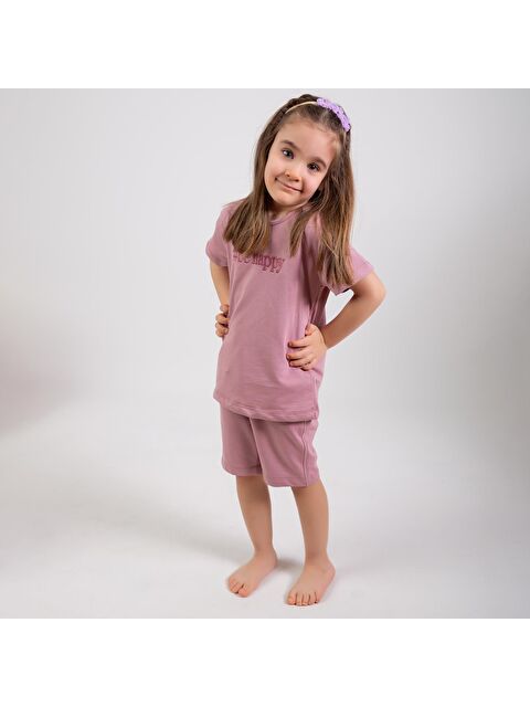 Yami Mia Be Happy Nakışlı Şortlu Takım - S000144954-17878