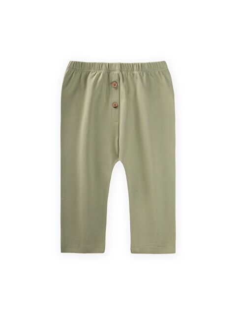 CİGİT Sahte Patlı Bebe Eşofman 0-3 Yaş Yeşil - S000355093-18194