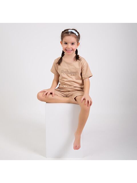 Yami Mia Be Happy Nakışlı Şortlu Takım - S000144954-19928