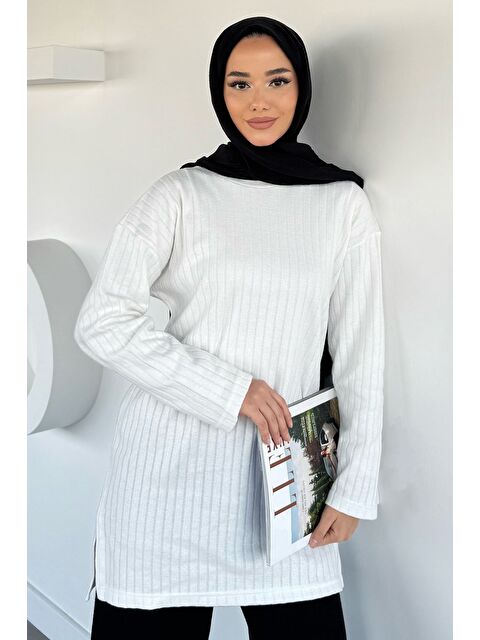 Julude Fitilli Kadın Tesettür Tunik - S000491633-19966