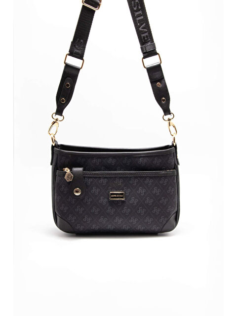 Silver Polo Kadın Çapraz Çanta 1160-45506 SILVER POLO ÇAPRAZ BAYAN ÇANTASI M178 SİYAH-MAT SİYAH - S000507401-19351