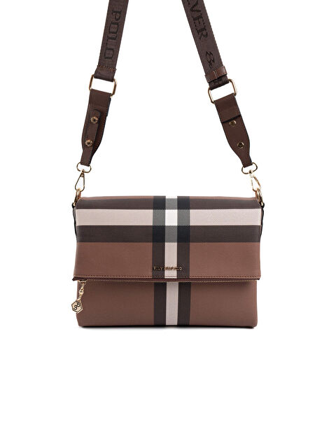 Silver Polo Kadın Çapraz Çanta 963-47361 SILVER POLO ÇAPRAZ BAYAN ÇANTASI MK85 KOYU KAHVE-MAT KAHVE - S000507399-19413